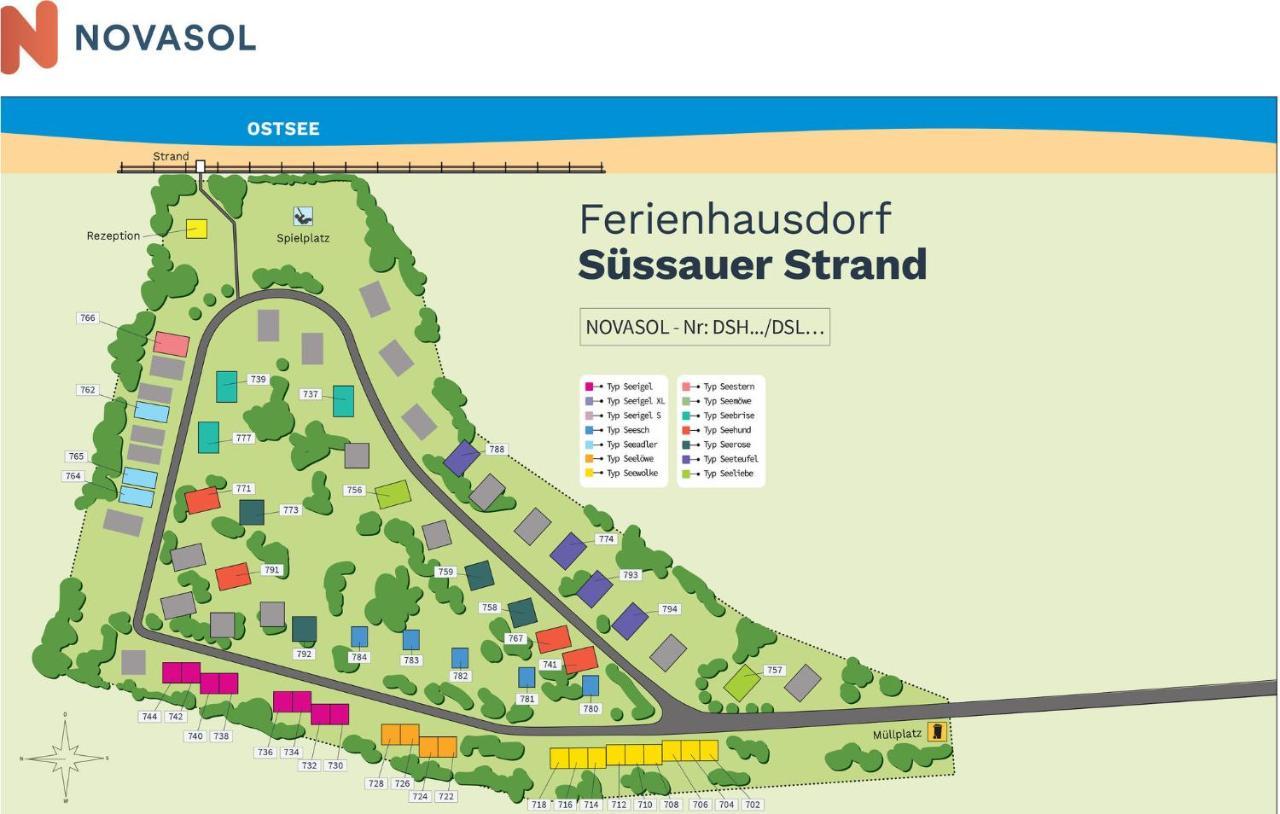 Seeteufel 6 Villa Süssau Buitenkant foto